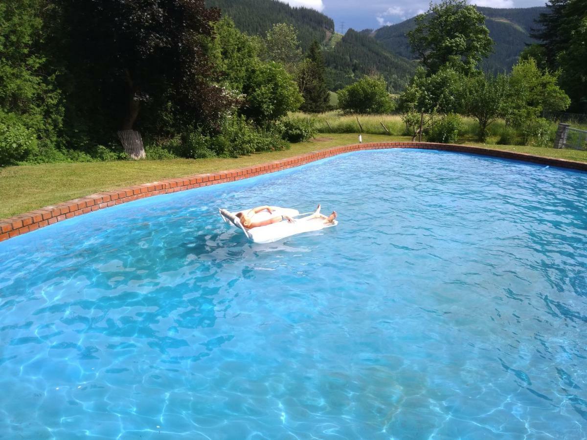 Pool, Pokale, Sauna, Billard, Kirche U. Viel Natur Vordernberg 外观 照片